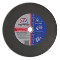 Continental Abrasives 12" x 1/8" (5/32) x 20mm Triple Reinforced High Speed Gas or Electric Abrasive Saw Blade for Metal A7-11201291